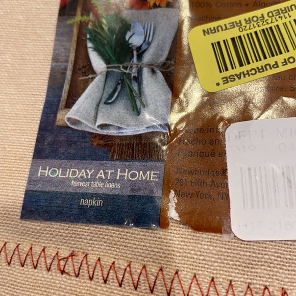 Holiday At Home Napkins - Picture 3 of 6